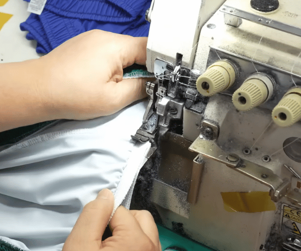 Custom leggings production process