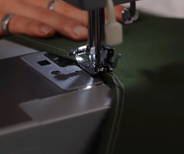 Custom pants production process