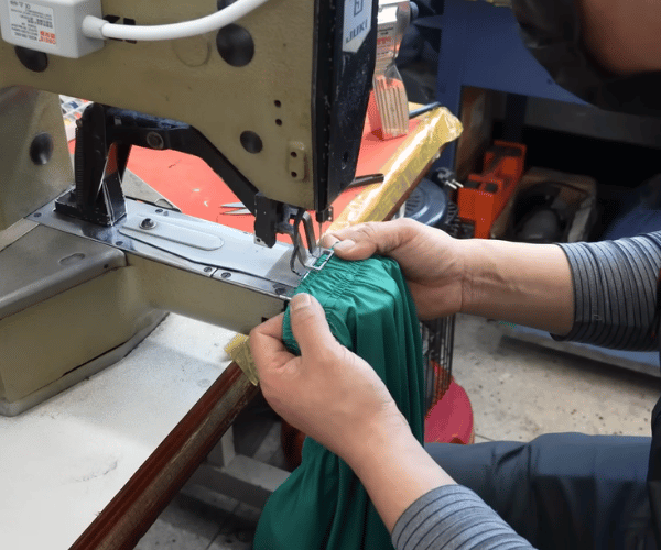 Custom shorts production process