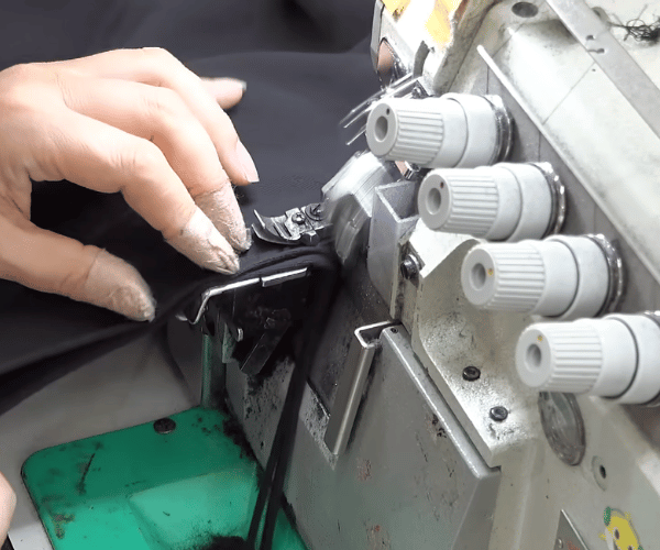 Custom sweatshirt production process