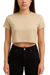 Crop T-Shirts by custom t-shirt manufacturer