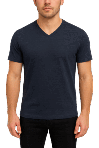 V-Neck T-Shirts by custom t-shirt manufacturer