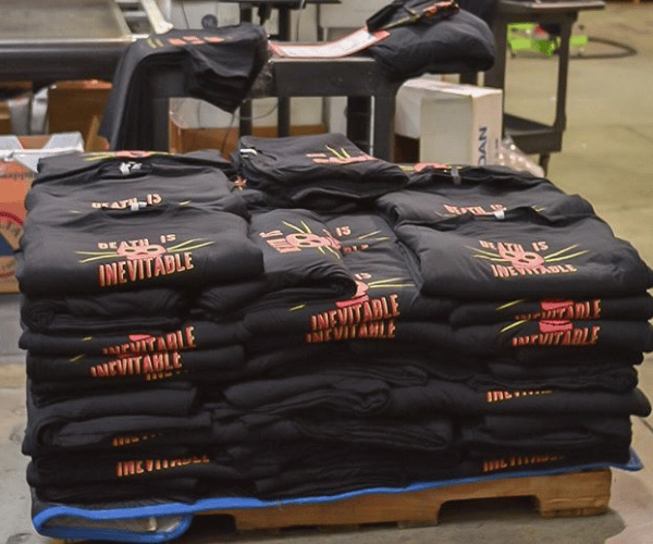 Custom t-shirt manufacturer for private label brands