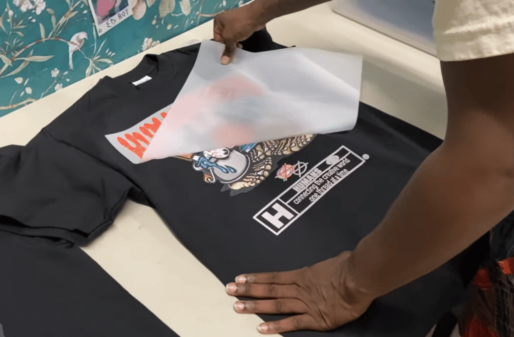 DTF printing technique for clothing brands