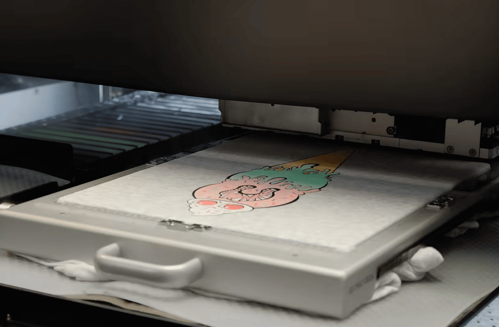 DTG printing for detailed garment designs